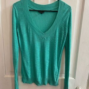 Express Aqua Knit Top